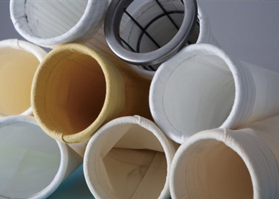 مكافحة ساكنة PTFE 700gsm 1.6mm أكياس تصفية الأسمنت