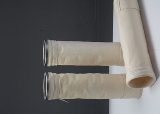 مكافحة ساكنة PTFE 700gsm 1.6mm أكياس تصفية الأسمنت