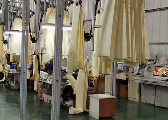 أكياس تصفية جامع الغبار PTFE Scrim P84 10 ميكرون