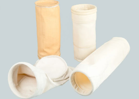 غير المنسوجة PTFE 450gsm 1 ميكرون مرشح كيس جامع الغبار