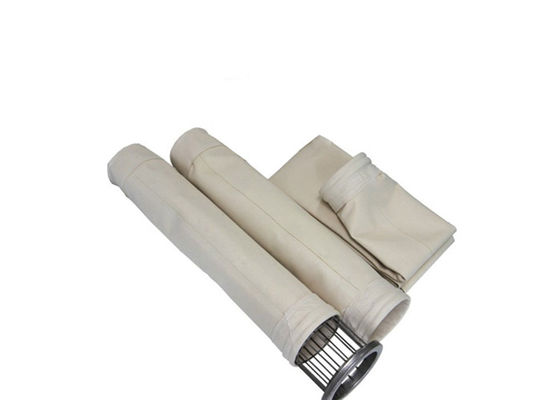 550g / M2 2mm Cement Plant 500 Micron Nomex Filter Bag