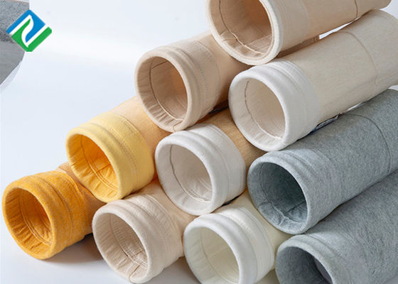 ISO9001 450gsm 1.6mm 75 أكياس مرشح البوليستر ميكرون