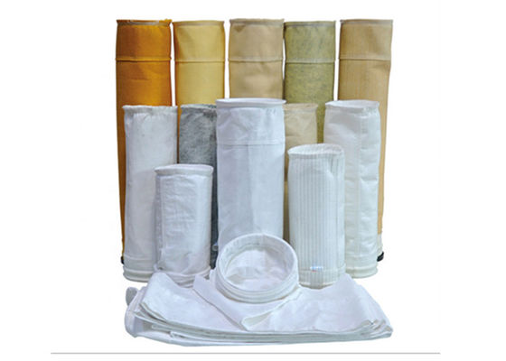 1000gsm 30mm 300 ميكرون أكياس تصفية الغبار استخراج