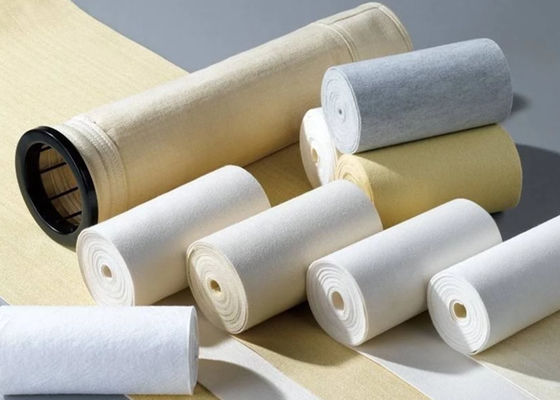 ارتفاع درجة الحرارة 100gsm 0.5mm أكياس تصفية البوليستر
