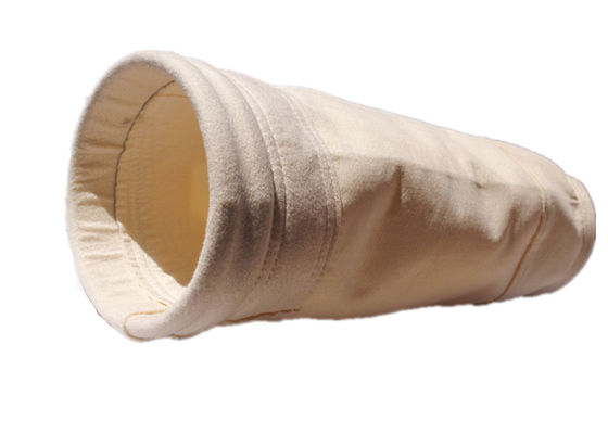 100٪ PTFE PPS P84 أكياس تصفية جامع الغبار Nomex Aramid Fiberglass