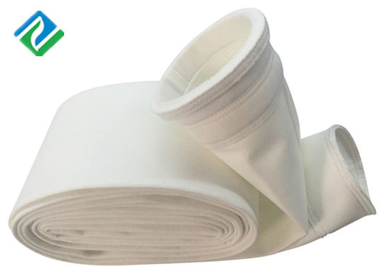 شعرت إبرة محبوكة PPS / أكياس تصفية الغبار Nomex 500GSM مقاومة للأحماض